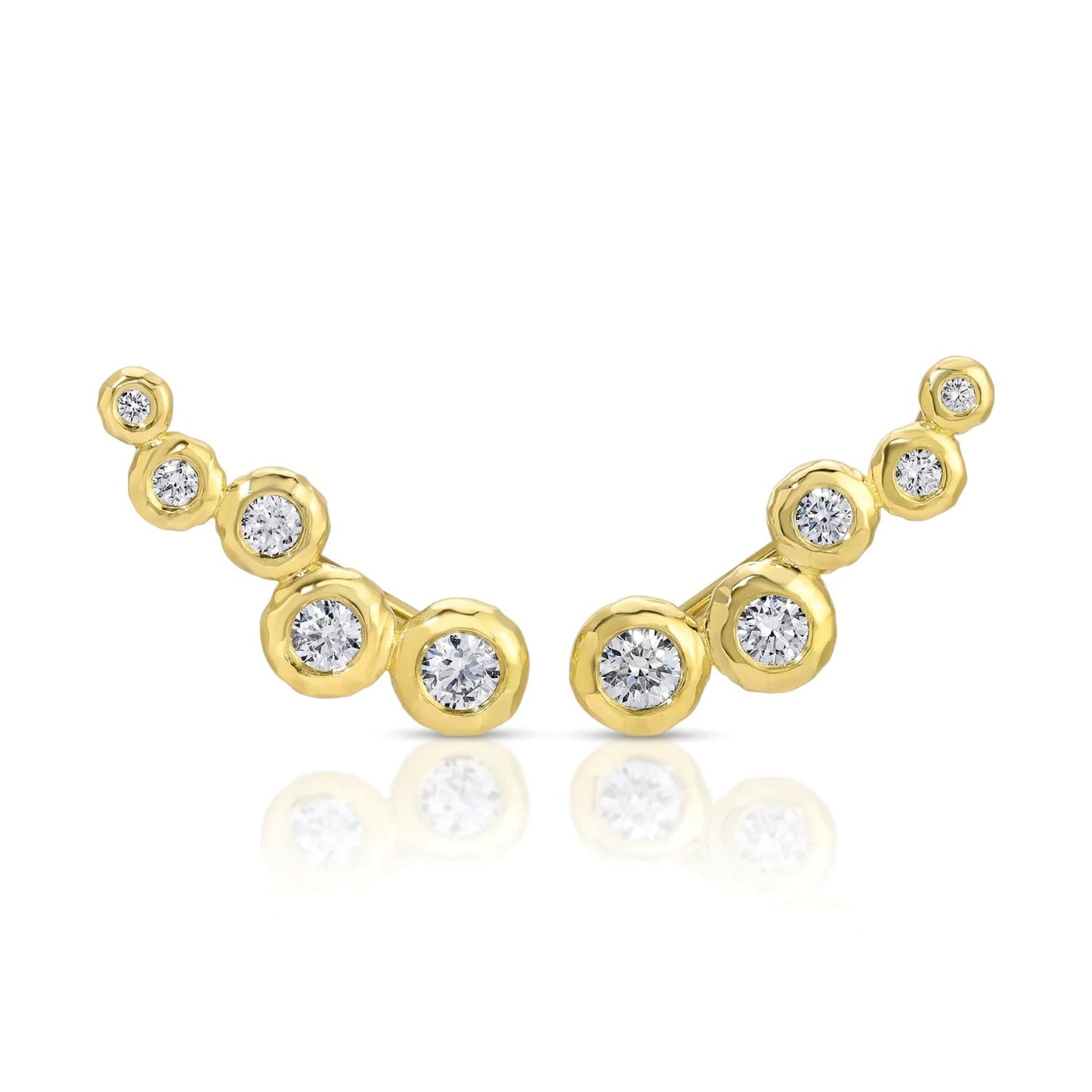 Nesting Gem Collection Diamond Ear Crawlers