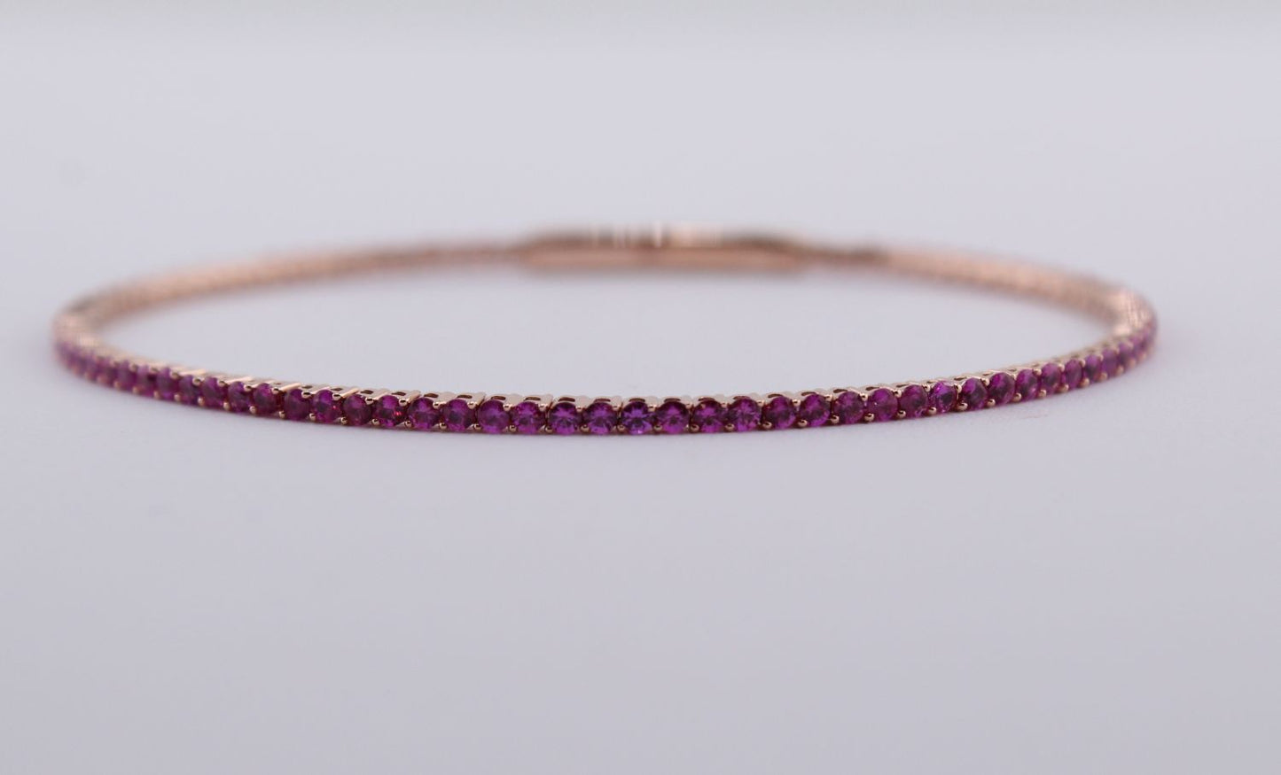Pink Sapphire Bangle