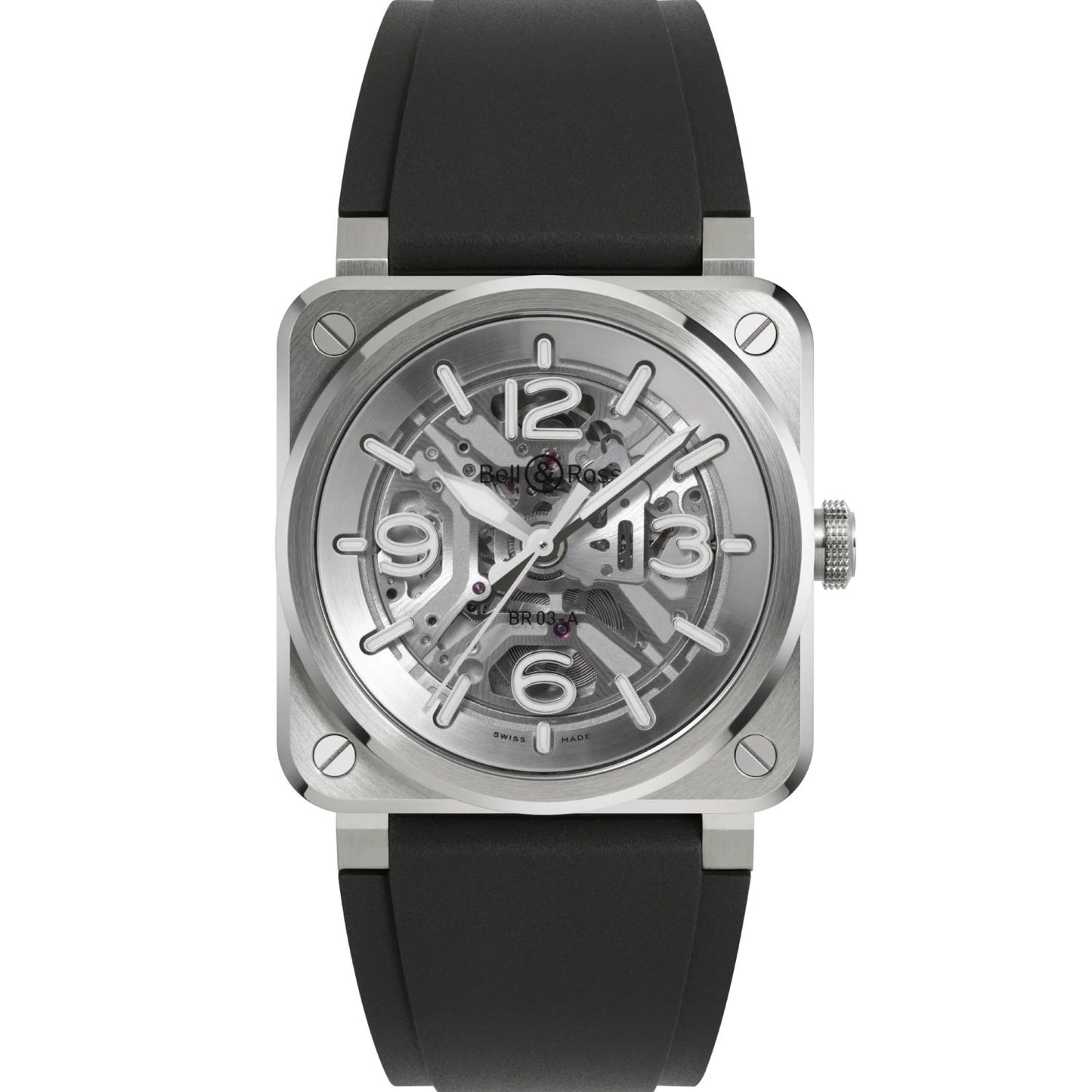 BR-03 Skeleton Steel 41MM