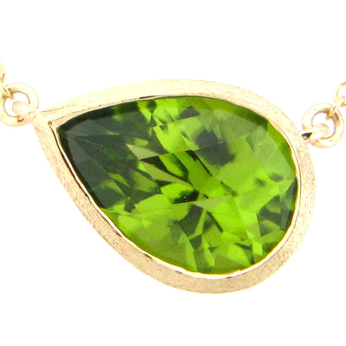 Peridot Pendant Necklace