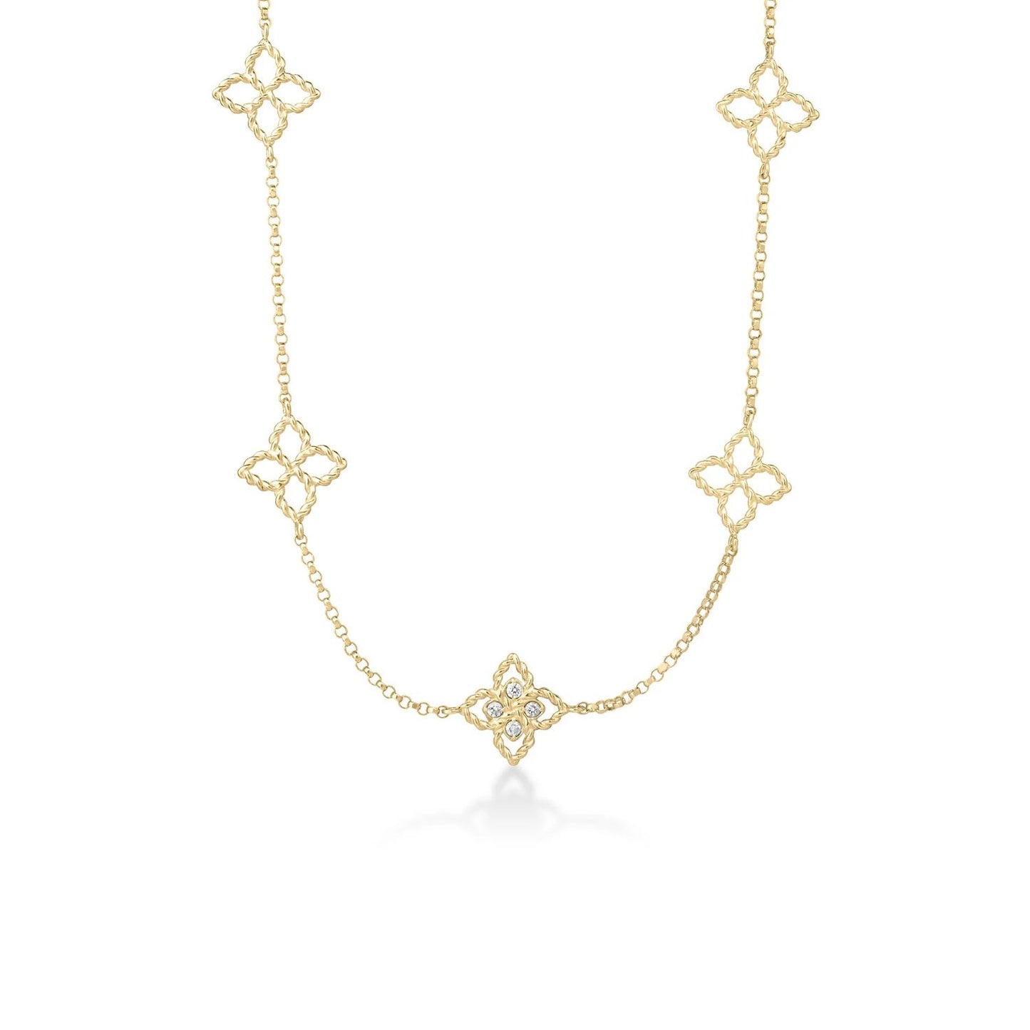 Princess Flower Flower Station Necklace