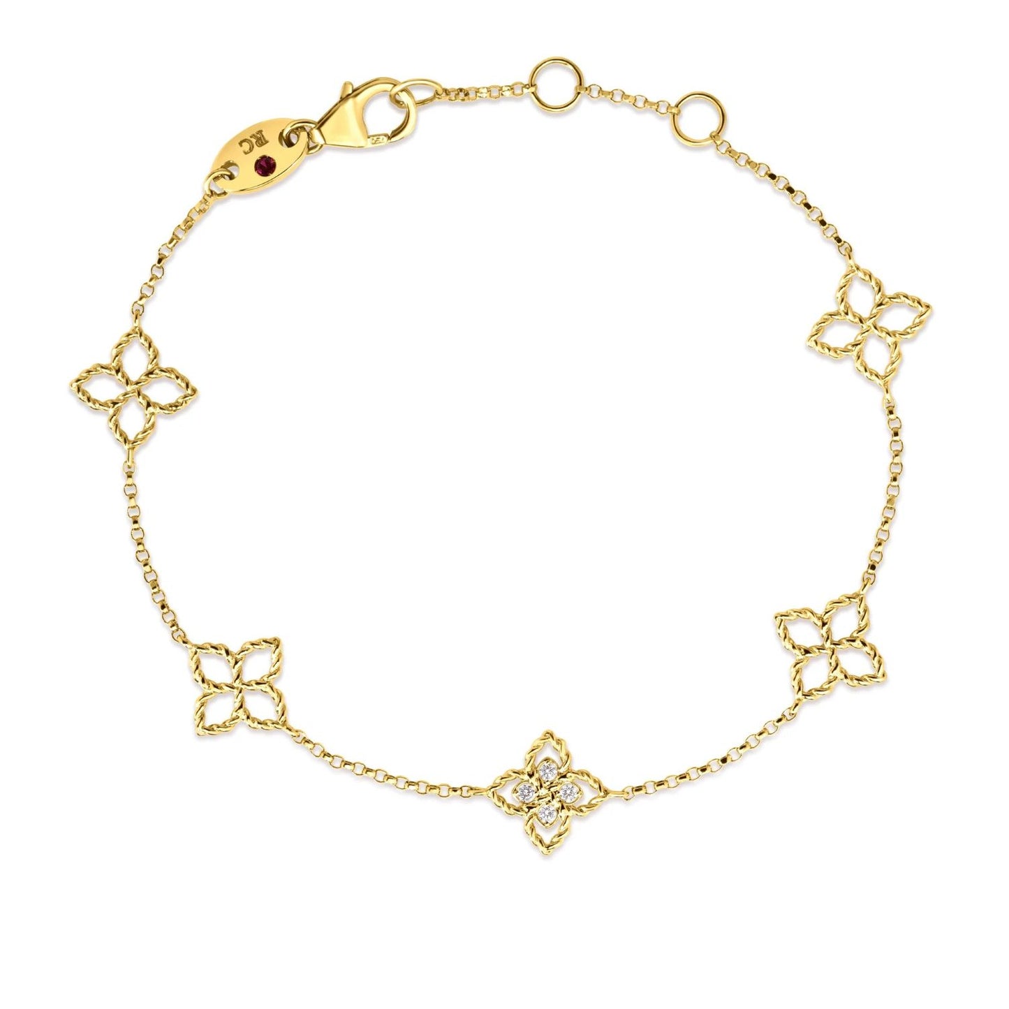 Princess Flower Flower Station Bracelet