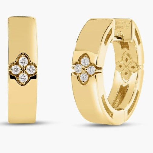 Love In Verona Diamond Accent Hoop Earrings