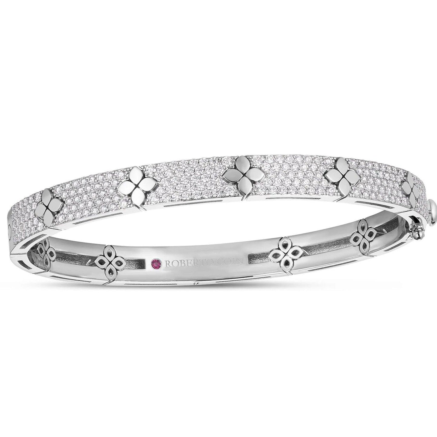 Love in Verona Full Pave Bangle Bracelet