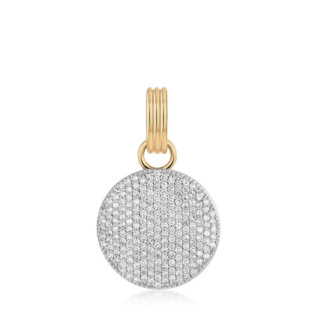Diamond Bale Infinity Pendant