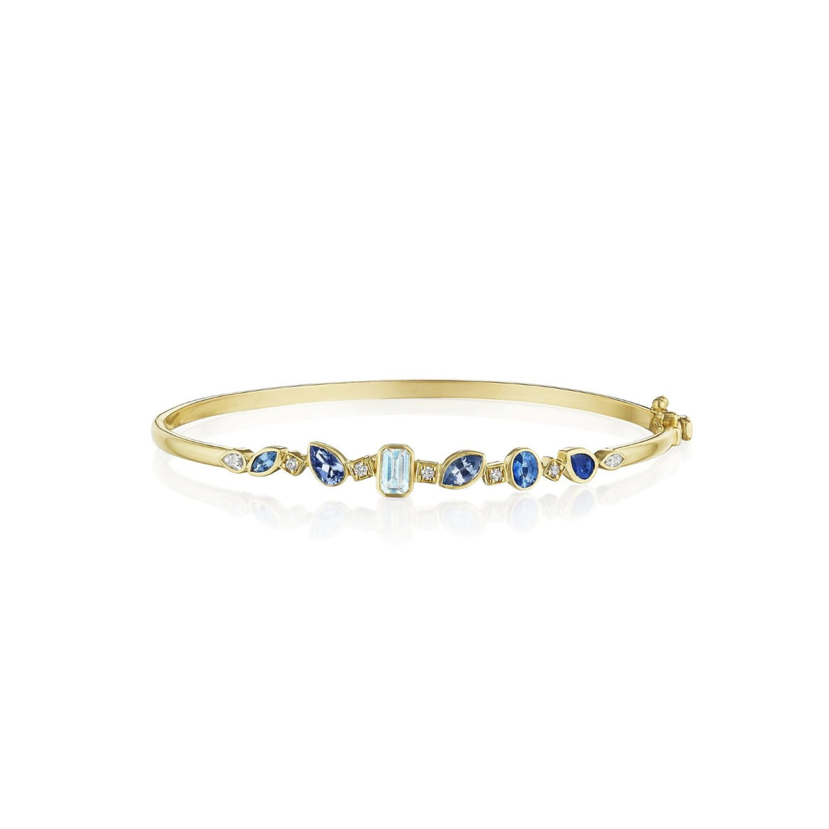 Dancing Gemstones Bangle