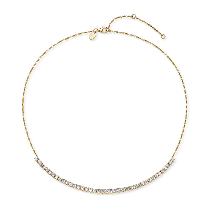 Essentials Collection 1/4 Diamond Line Necklace