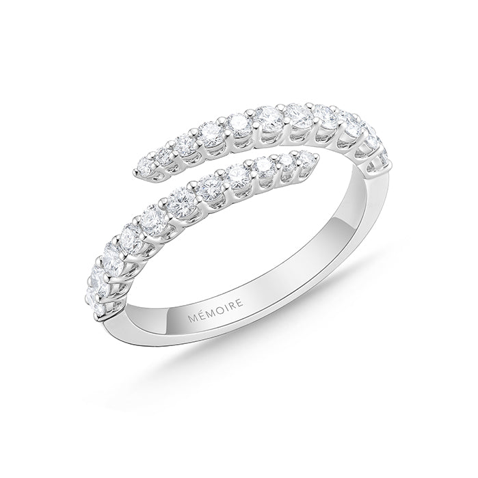 Identity Collection Diamond Bypass Ring