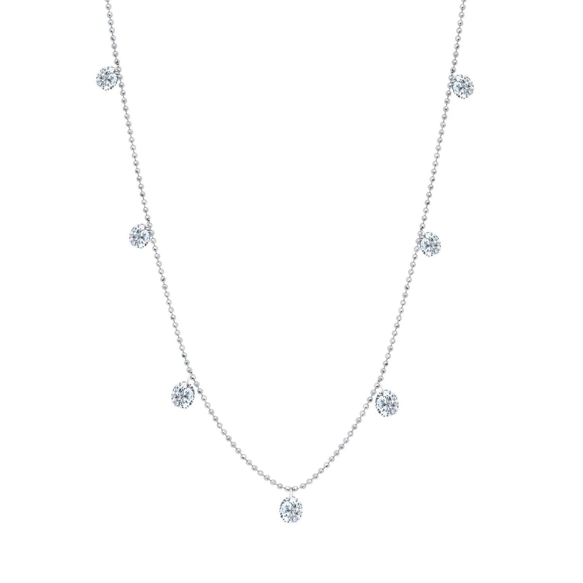Diamond Floating Necklace