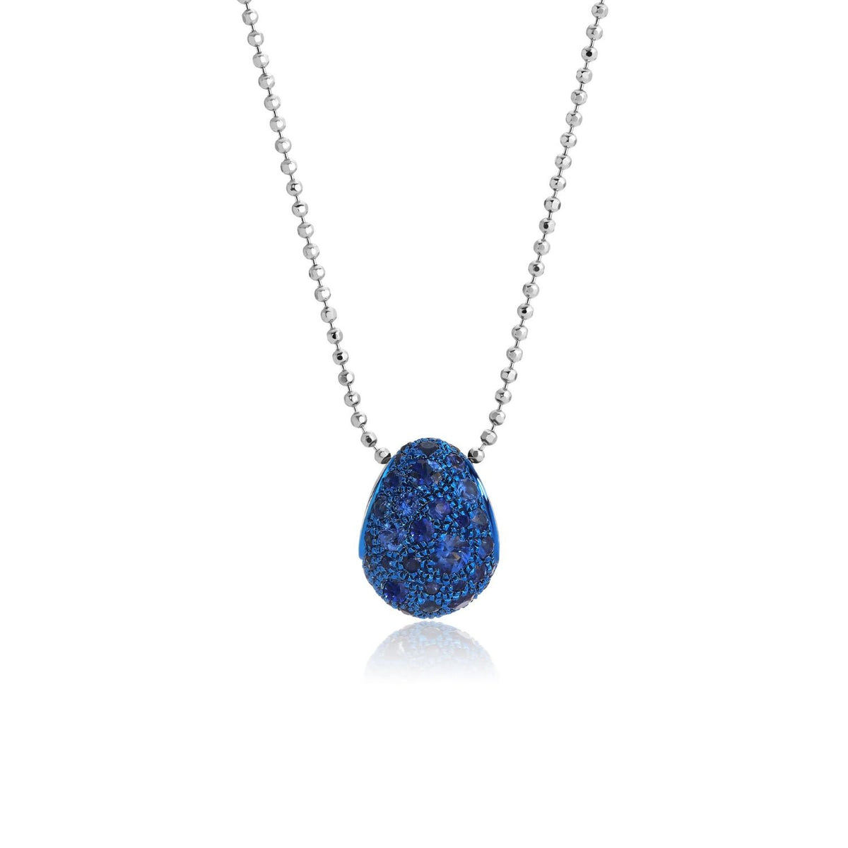 Blue Sapphire Bahia Pendant Necklace