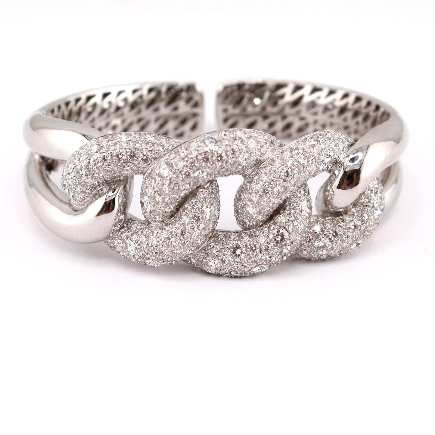 Diamond Pave Cuff Bracelet