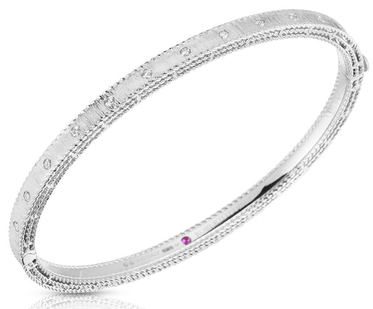 Princess Collection Diamond Bangle Bracelet