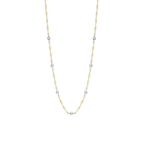 Diamonds by the Inch 7-Station Dogbone Necklace