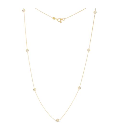 Diamonds By The Inch 7 Station Necklace