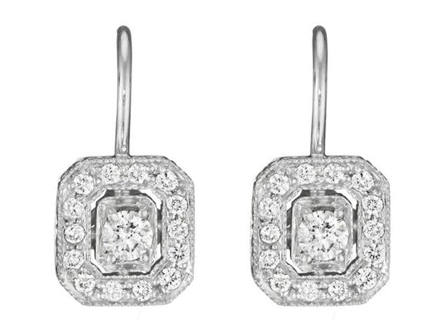 Classic Collection Diamond Drop Earrings
