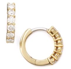 The Perfect Diamond Hoop Collection Huggys