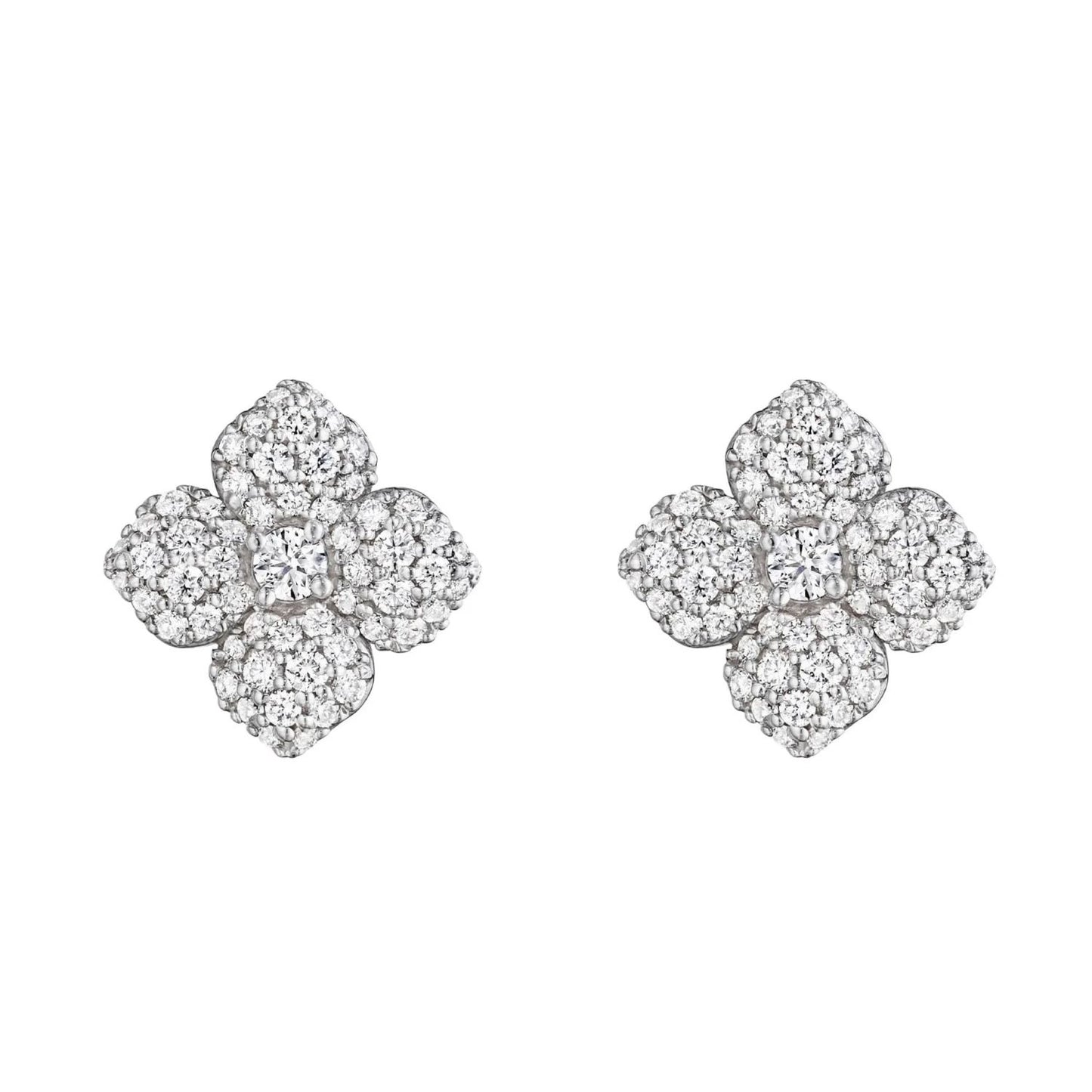 PETITE FLOWER STUD EARRINGS
