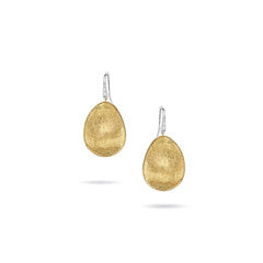 Lunaria Medium Petal Drop Earrings with Diamonds