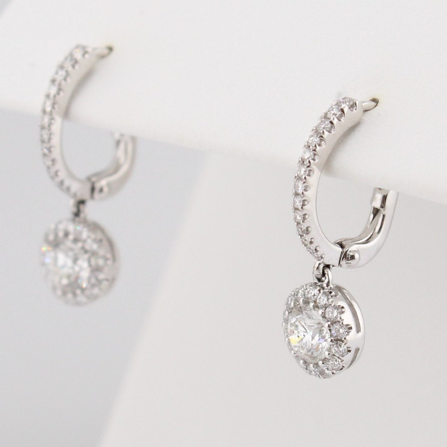 Diamond Drop Earrings
