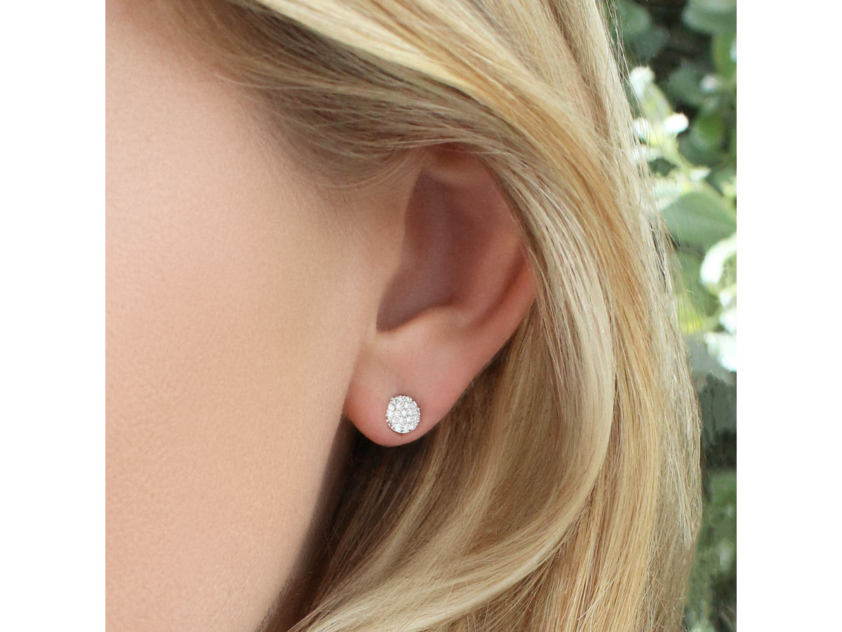 Infinity Micro Stud Earrings