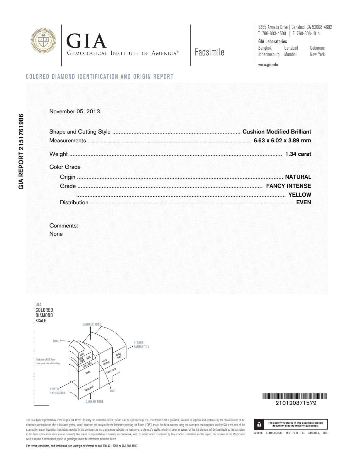 GIA Natural Fancy Intense Yellow Diamond with White Diamond Halo Ring