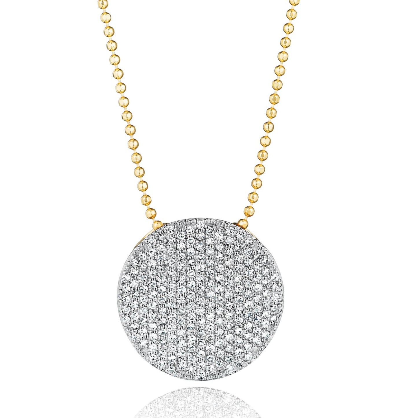 Infinity Collection Pave Diamond Necklace