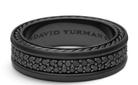 The Wedding Collection 2-Row Black Diamond Band