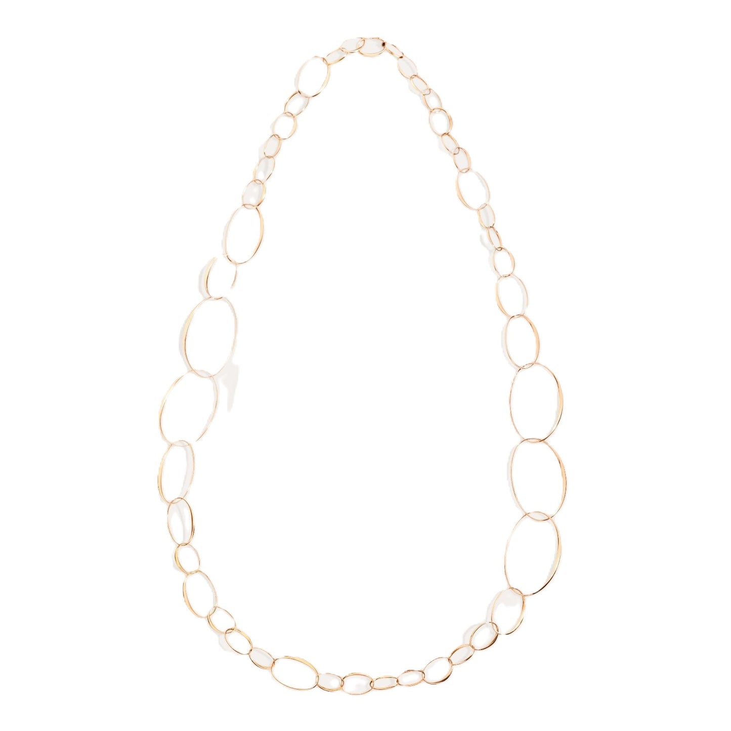 Long Mixed Link Necklace