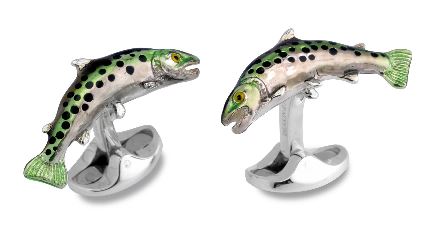 Trout Cufflinks
