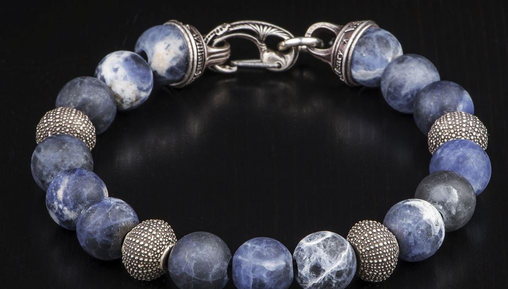 Beach Comber Collection Sodalite Men's Bracelet