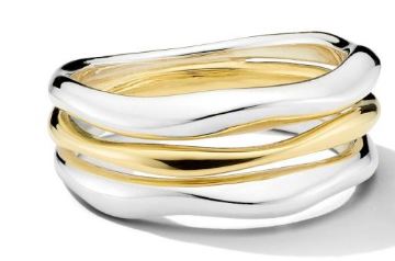 Chimera Collection Squiggle Triple Band Ring