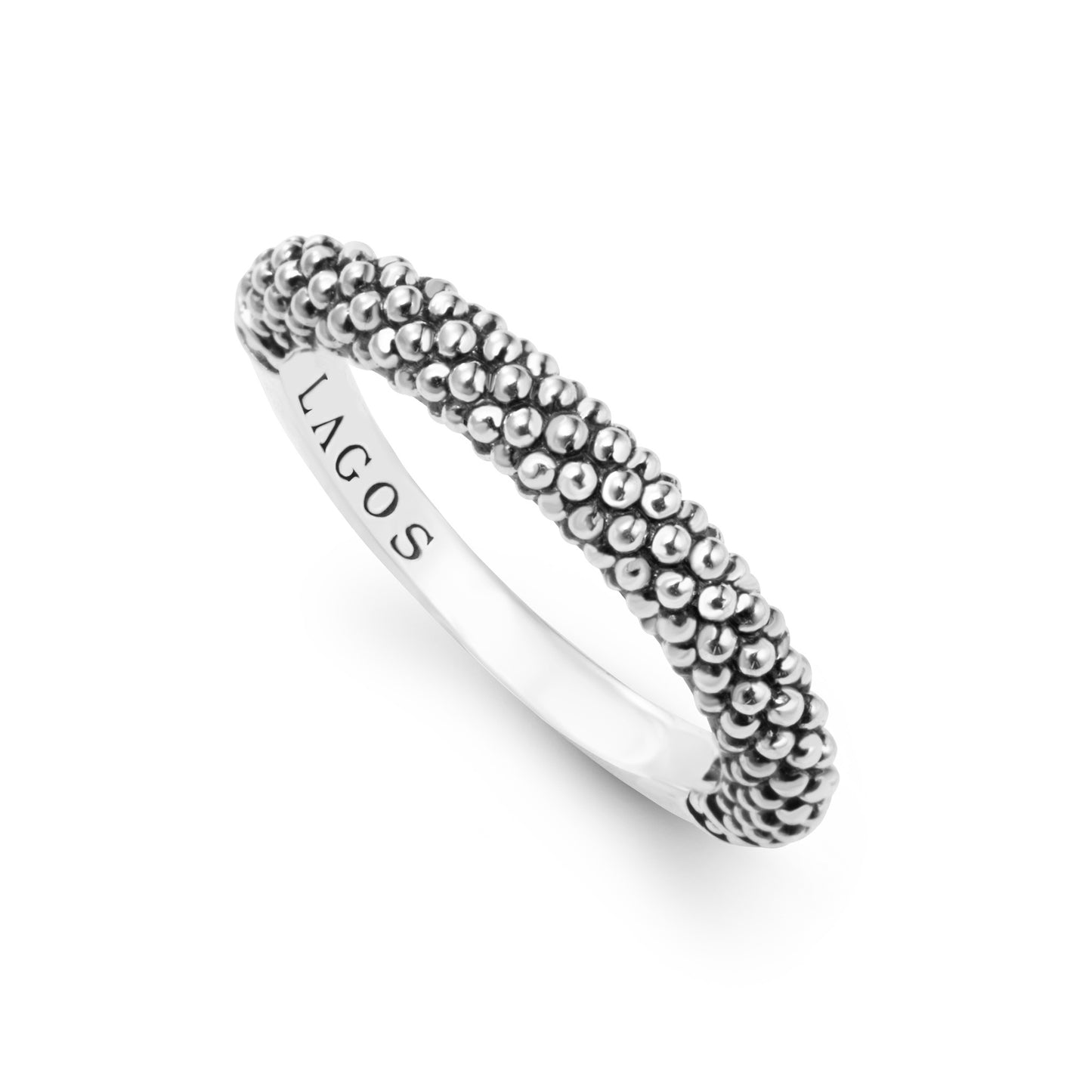 Signature Caviar Collection Stacking Ring