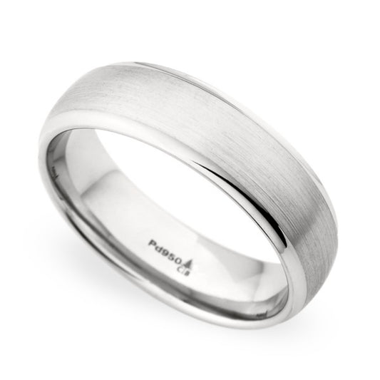 6.5 MM Domed Wedding Band