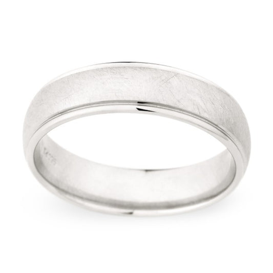 6.0 MM Domed Wedding Band
