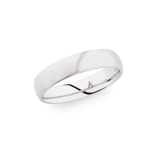 5.0 MM Domed Wedding Band