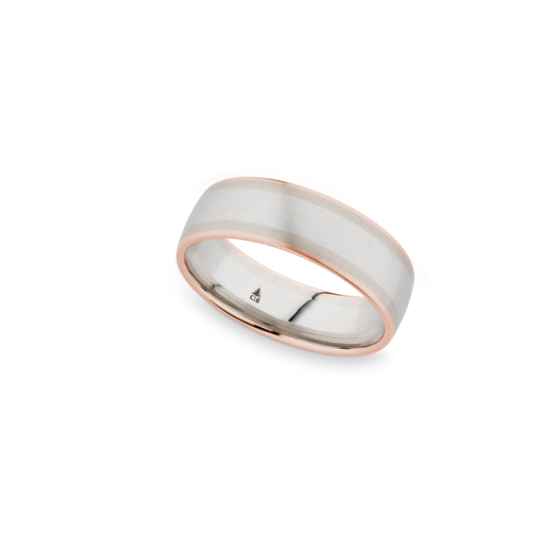 6.5 MM Domed Multi-Colored Band