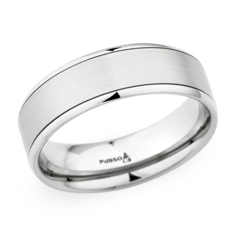7.0 MM Flat Wedding Band