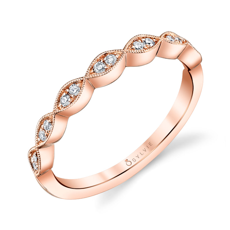Madeleina Diamond Stackable Wedding Band