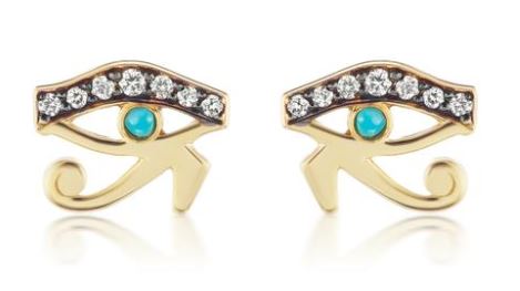 Amuleti Eye of Horus Motif Studs
