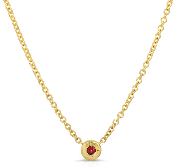 Nesting Gem Collection Ruby Necklace