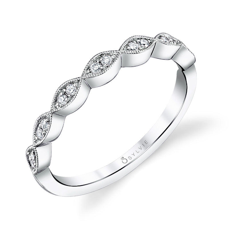 Madeleina Diamond Stackable Wedding Band