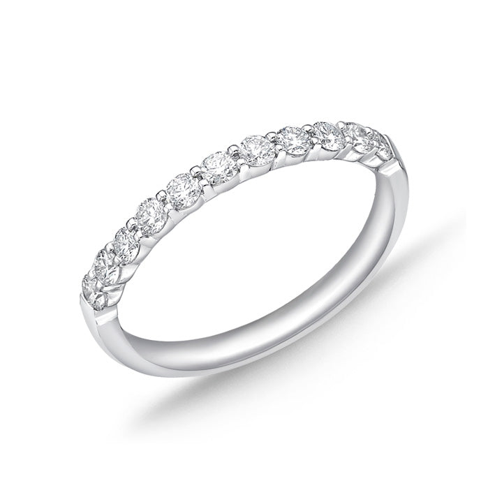 Petite Prong 11-Diamond Band