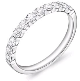 Petite Prong 11-Stone Diamond Band