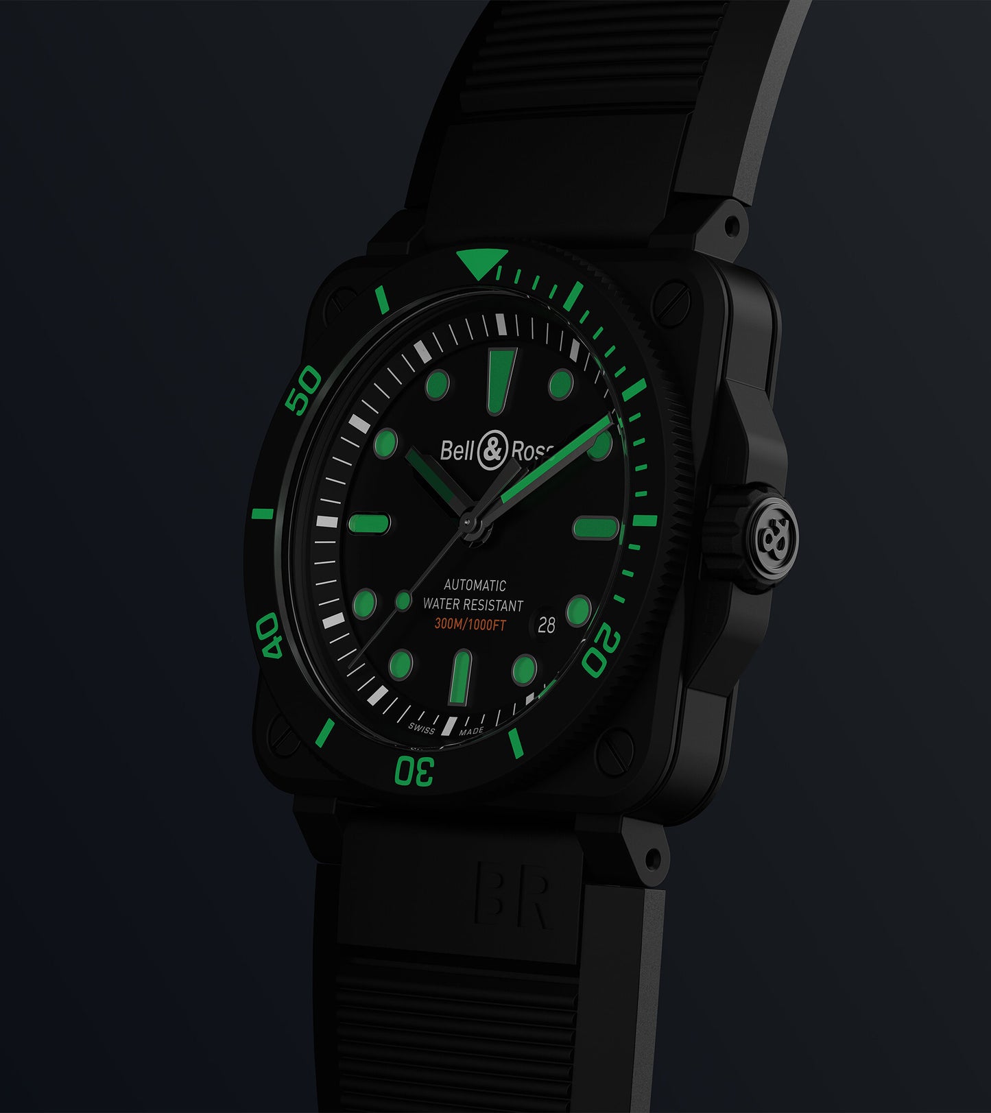 BR 03-92 Diver Black Matte