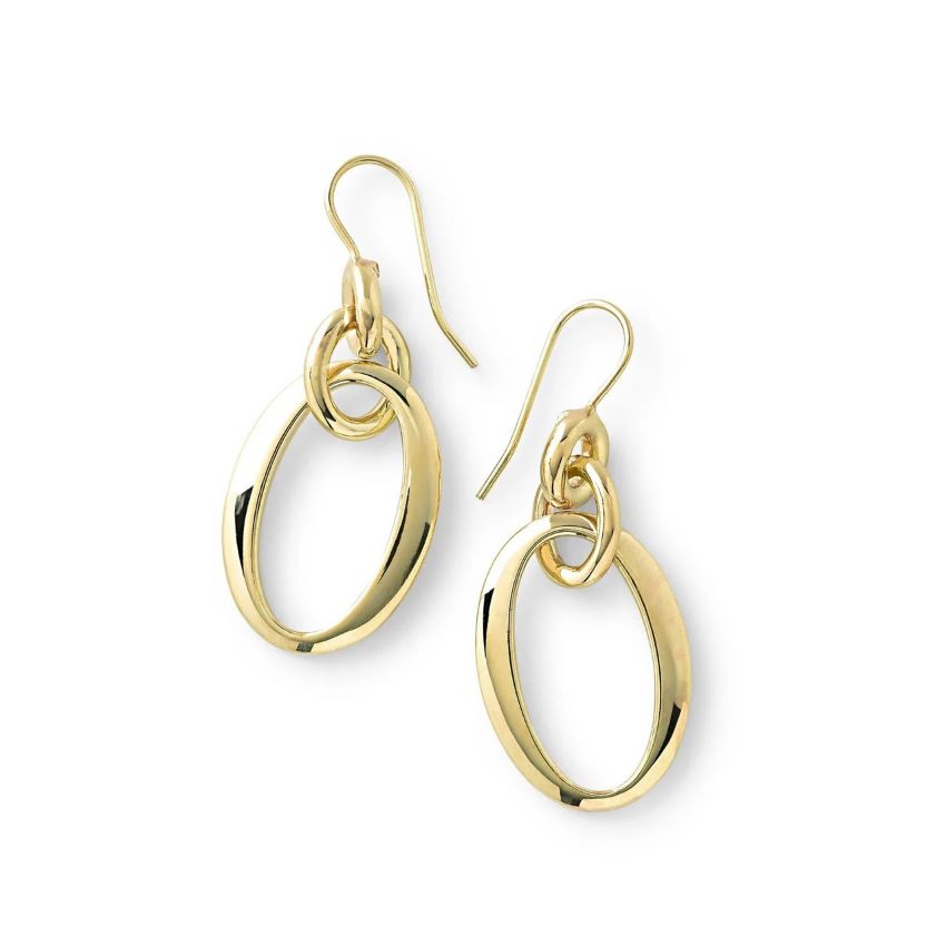 Classico Collection Oval Drop Earrings