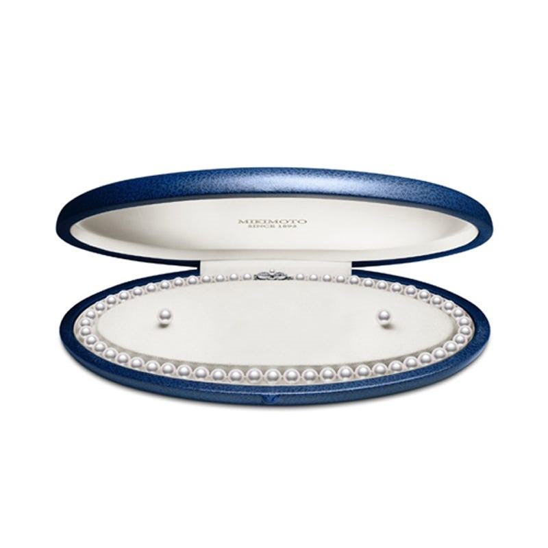 Everyday Essentials Akoya Pearl Strand & Earring Set