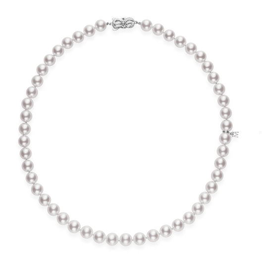 8.5 x 8 MM AAA Akoya Cultured Pearls