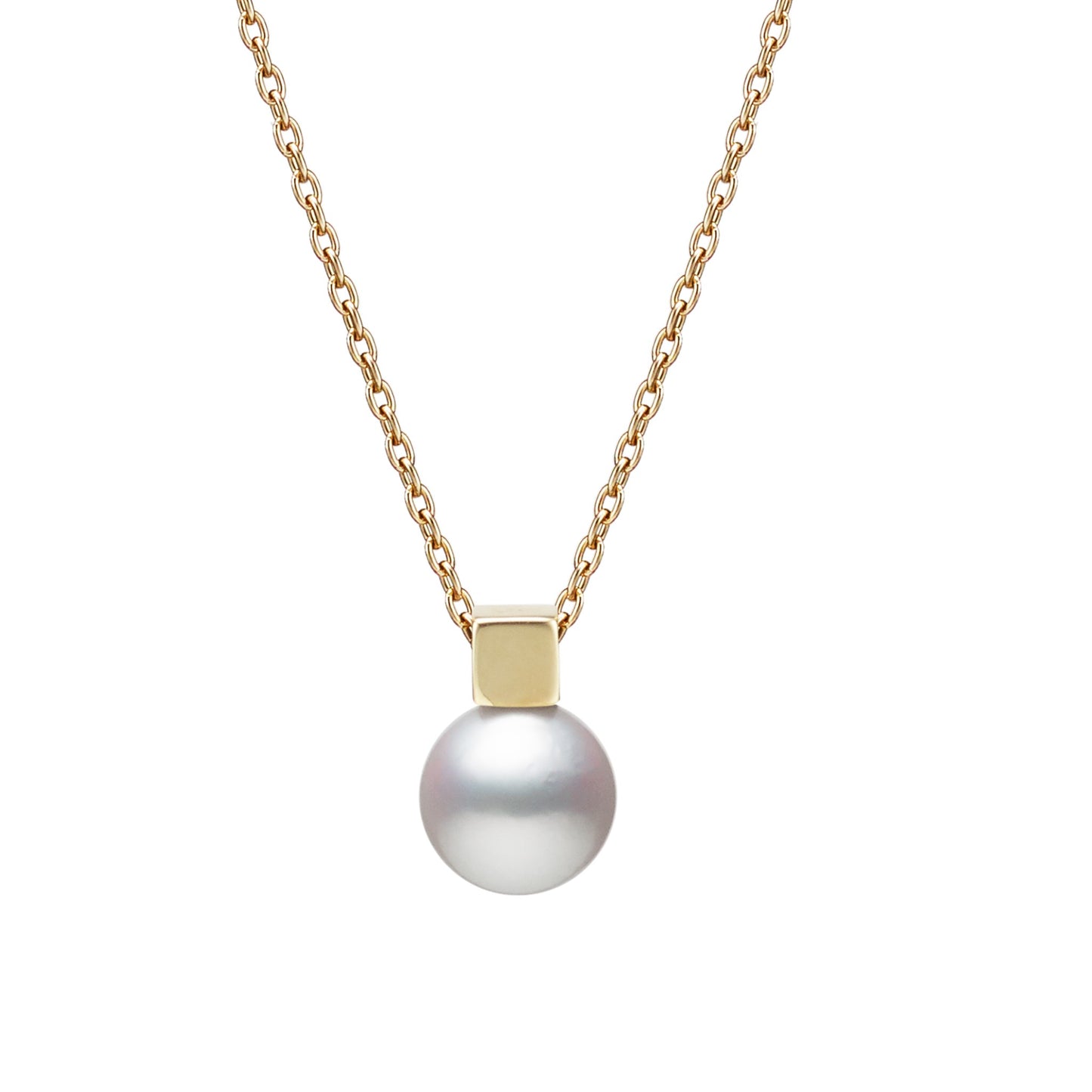 Classic Collection Akoya Pearl & Gold Accent Pendant