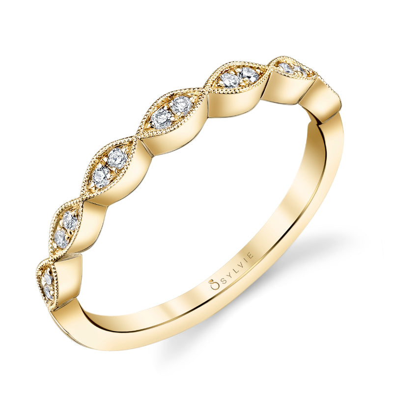 Madeleina Diamond Stackable Wedding Band
