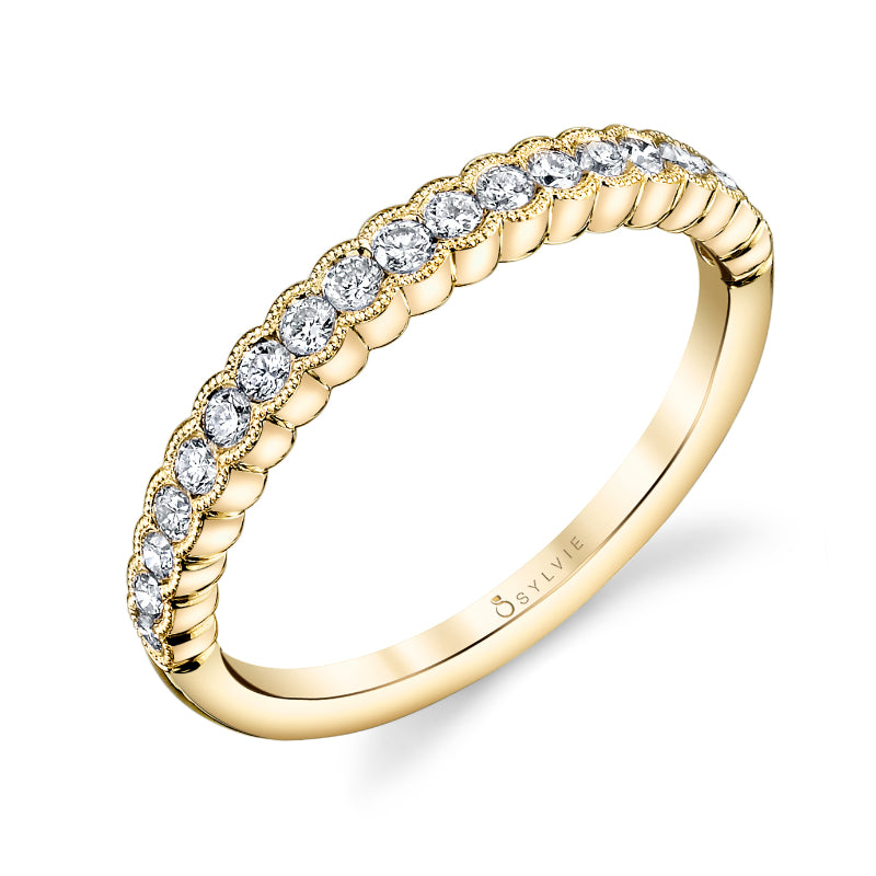 Angeline Diamond Stackable Wedding Band